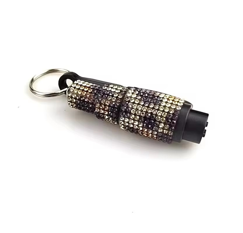 Emergency Car Escape Tool 2-in-1 Seatbelt Cutter & Window Bricker Bling