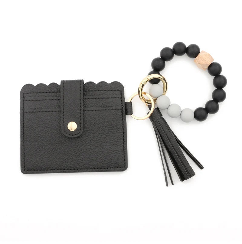 Wallet Card Holder Keychain