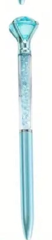 Ink Pen Big Crystal Diamond Bling