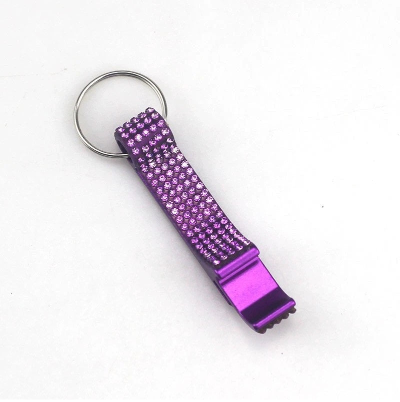 Bottle Opener Keychain Bling