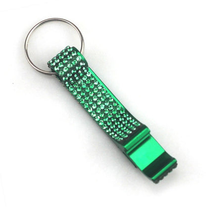 Bottle Opener Keychain Bling