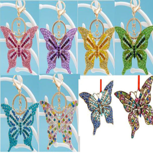 Butterfly Keychain