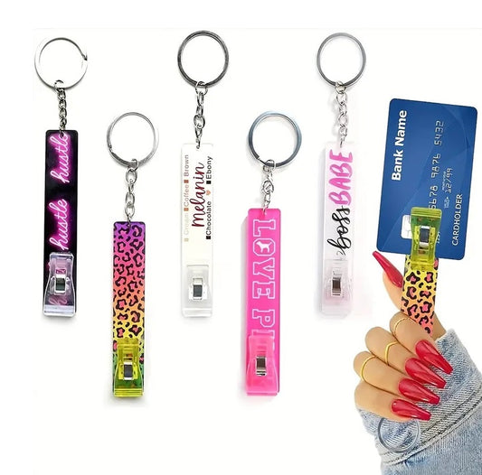 ATM Card Grabber Keychain