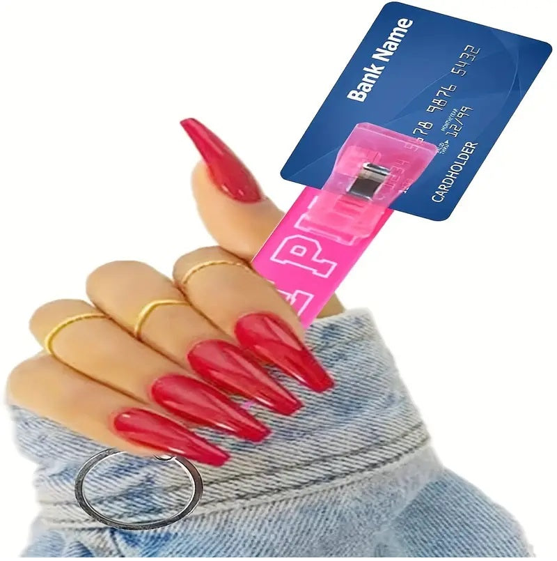 ATM Card Grabber Keychain