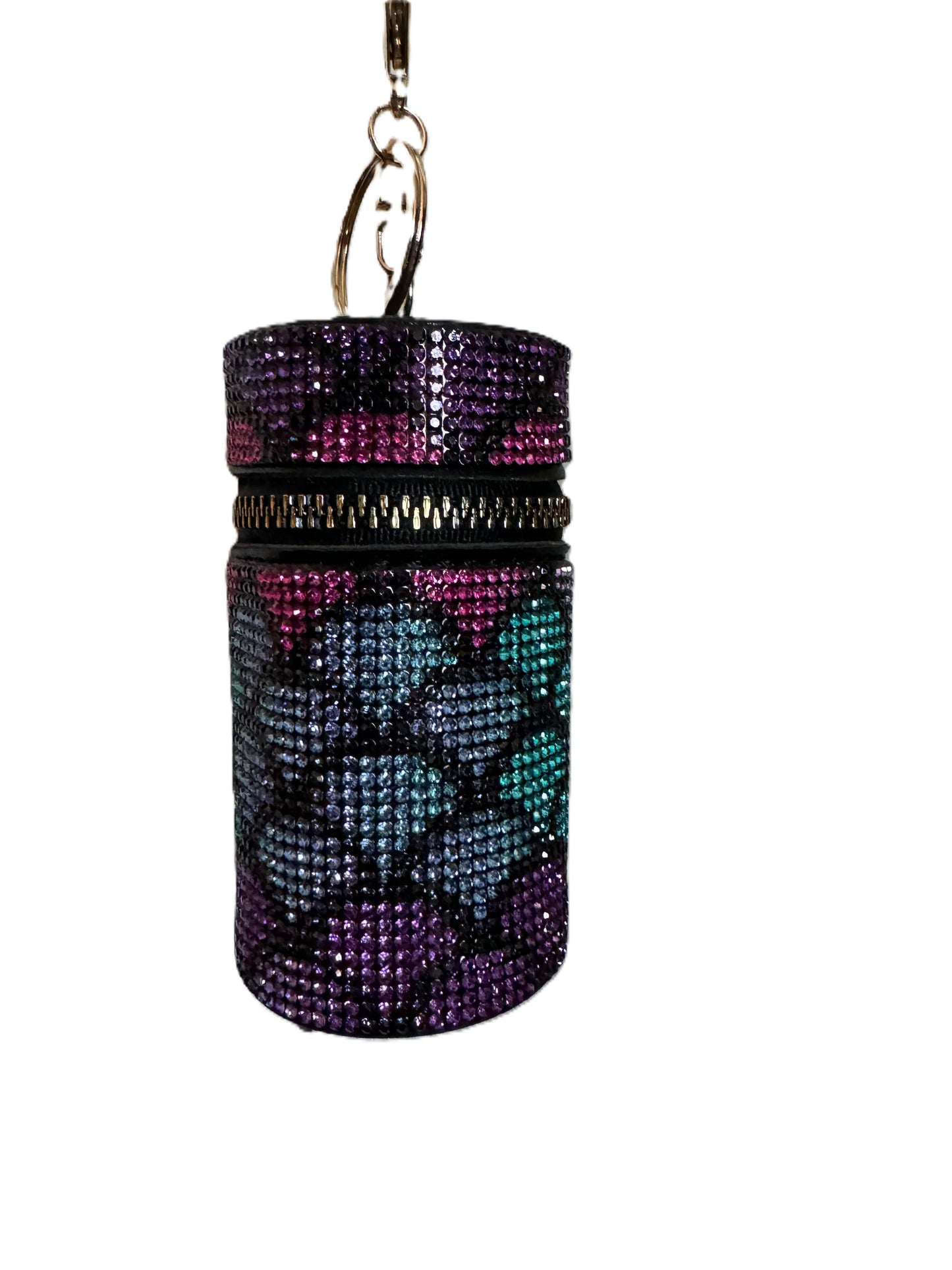 Coin Purse Or Rhinestone Lipstick Bucket Bag Keychain