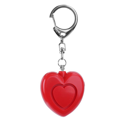 Emergency Alarm Flashlight Keychain Heart