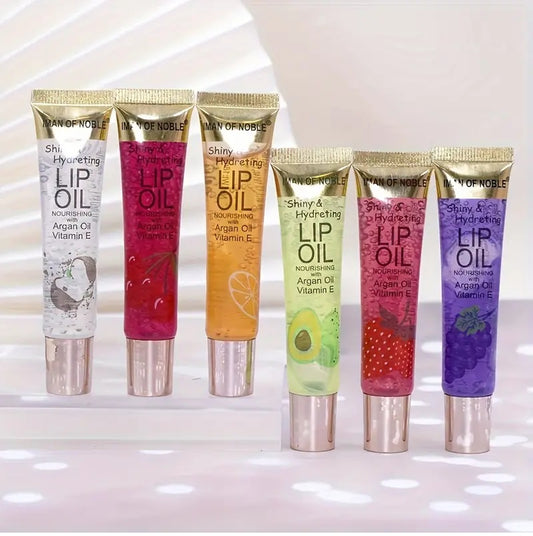 Lip Gloss Lip Oil Fruit-Flavored Hydrating