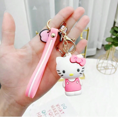 PVC Cartoon Keychain Sanrio Hello Kitty