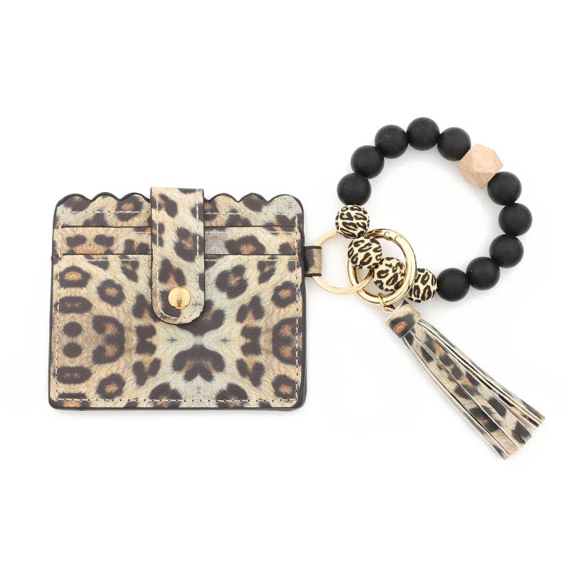 Wallet Card Holder Keychain