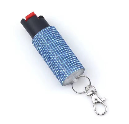 Pepper Spray Keychain Bling