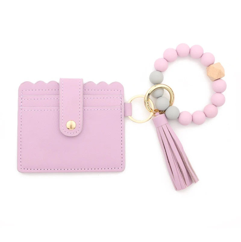 Wallet Card Holder Keychain