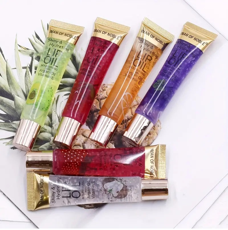 Lip Gloss Lip Oil Fruit-Flavored Hydrating