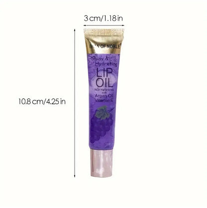 Lip Gloss Lip Oil Fruit-Flavored Hydrating