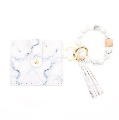 Wallet Card Holder Keychain