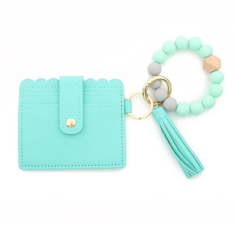Wallet Card Holder Keychain
