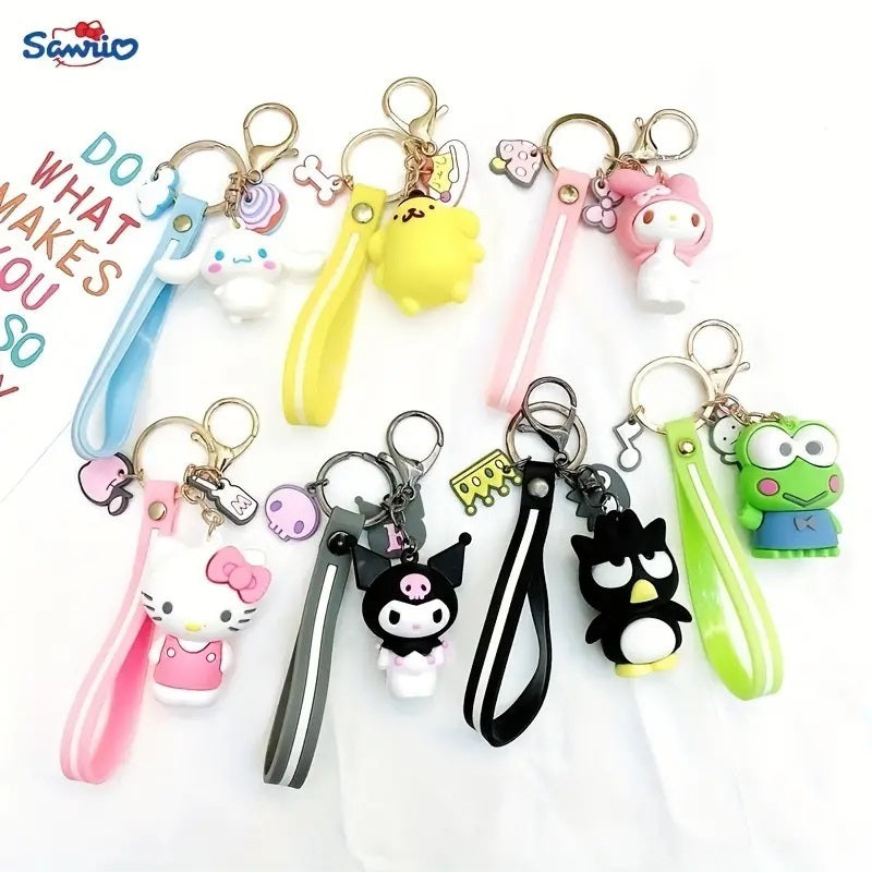 PVC Cartoon Keychain Sanrio Hello Kitty