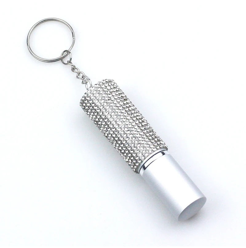 Perfume Bottle Keychain Bling