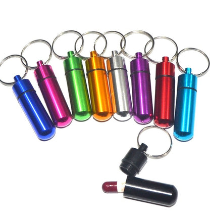Pill Case Keychain
