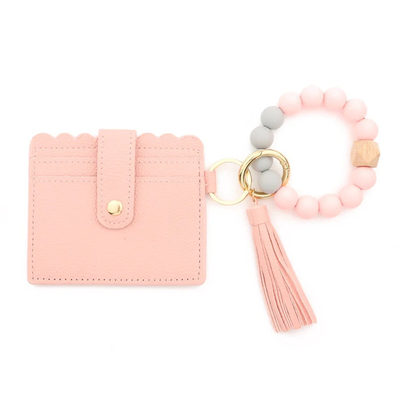 Wallet Card Holder Keychain