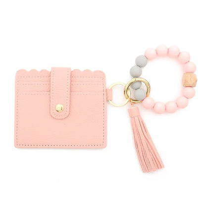 Wallet Card Holder Keychain