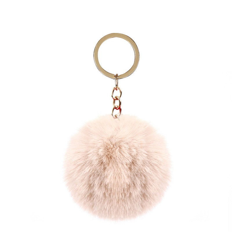 Pom Poms Keychain