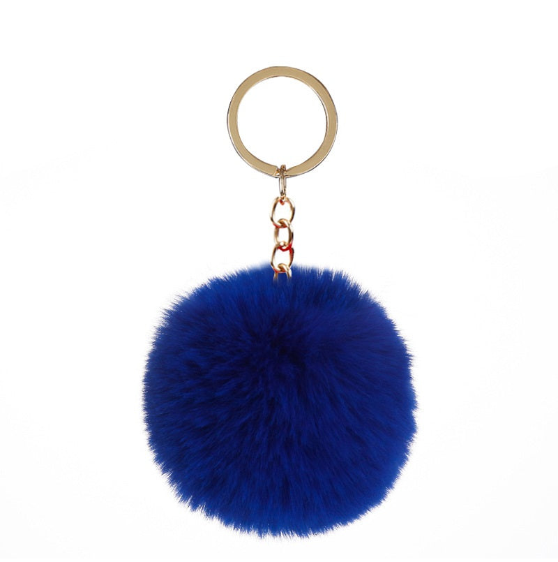 Pom Poms Keychain