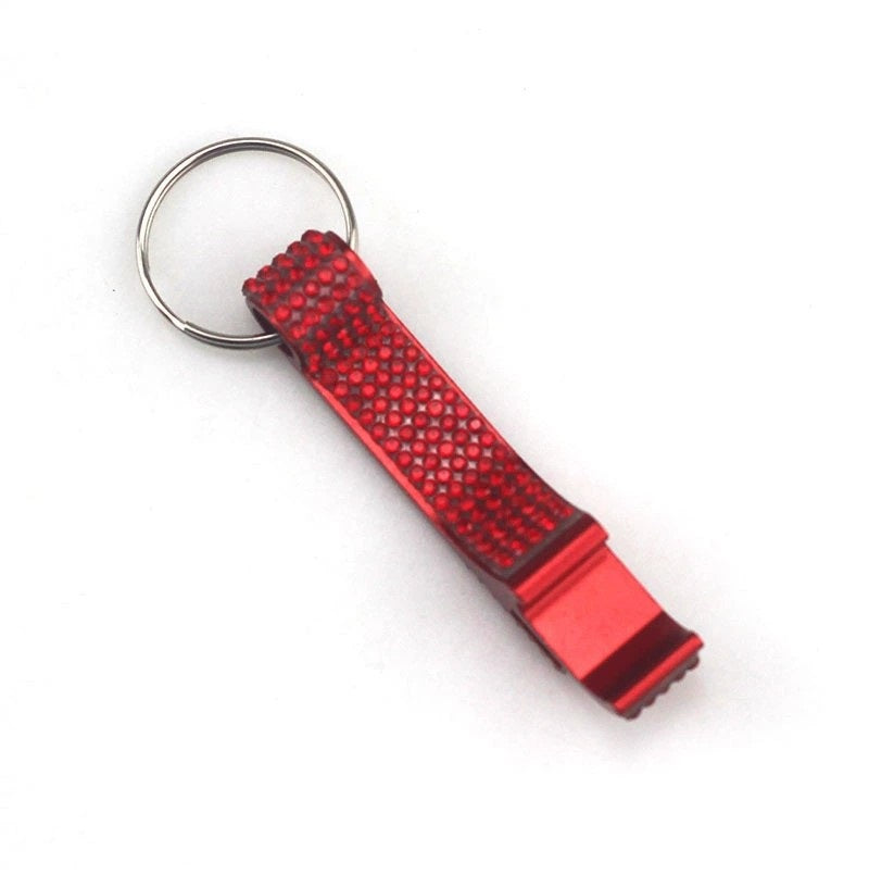 Bottle Opener Keychain Bling