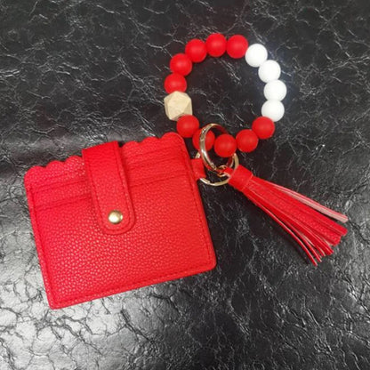 Wallet Card Holder Keychain
