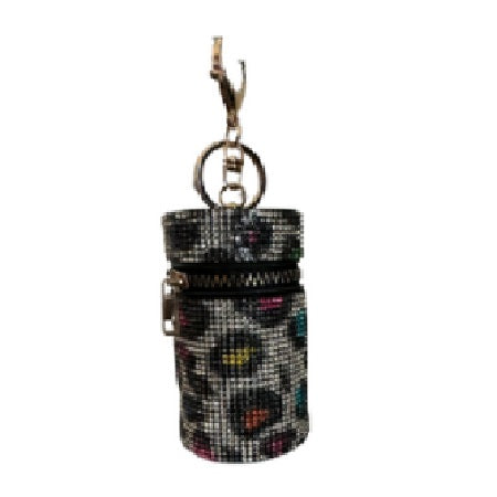 Coin Purse Or Rhinestone Lipstick Bucket Bag Keychain