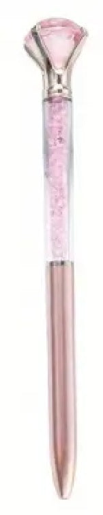 Ink Pen Big Crystal Diamond Bling