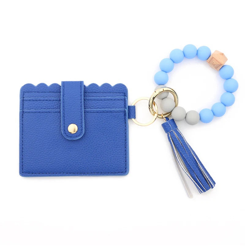 Wallet Card Holder Keychain