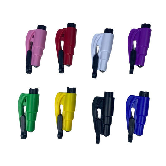 Emergency Car Escape Tool 2-in-1 Seatbelt Cutter & Window Backer