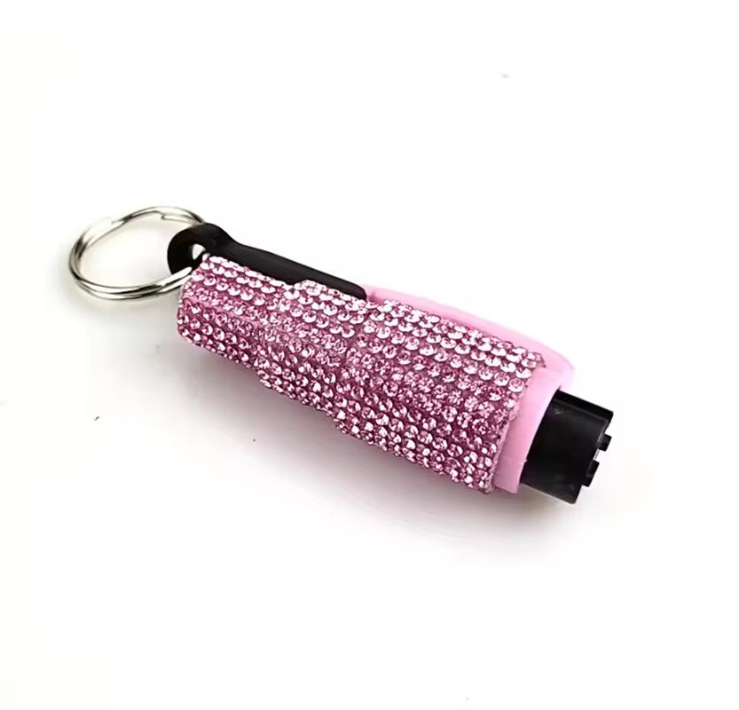 Emergency Car Escape Tool 2-in-1 Seatbelt Cutter & Window Bricker Bling
