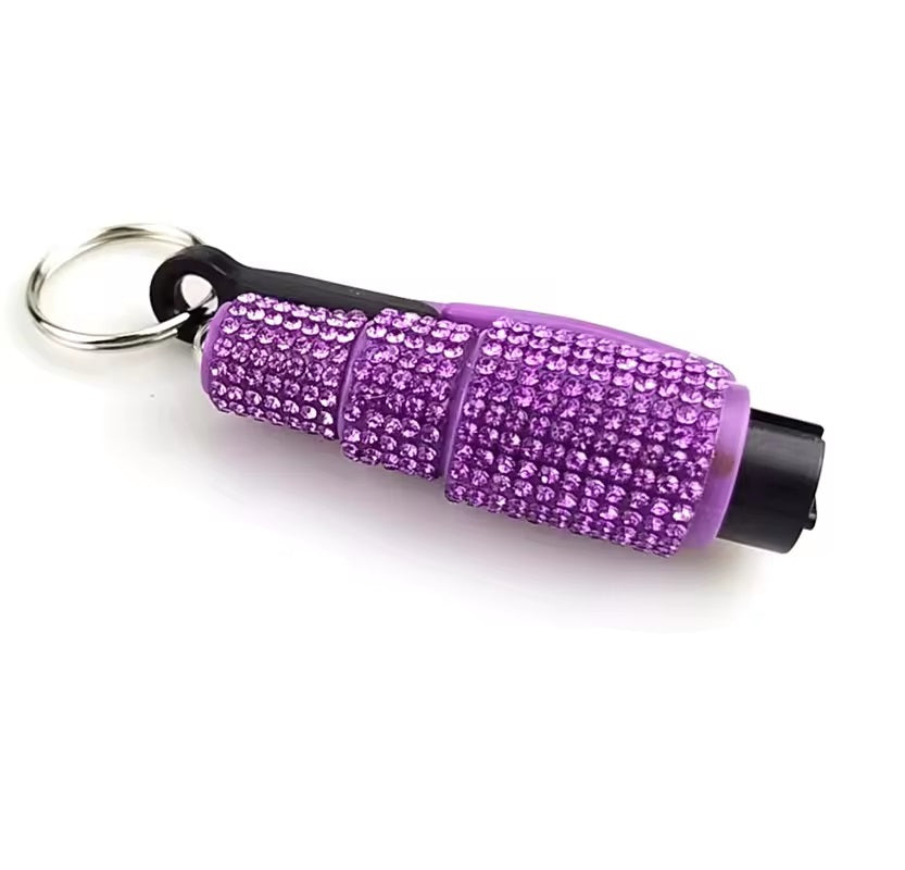 Emergency Car Escape Tool 2-in-1 Seatbelt Cutter & Window Bricker Bling