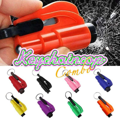 Emergency Car Escape Tool 2-in-1 Seatbelt Cutter & Window Backer