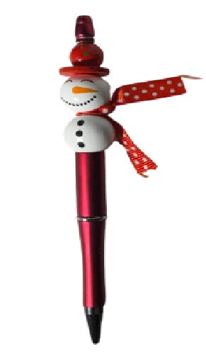Christmas Snowman Themed Ballpoint Pen