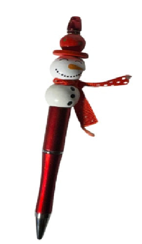 Christmas Snowman Themed Ballpoint Pen