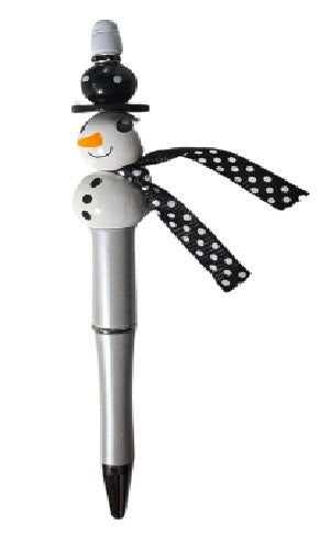 Christmas Snowman Themed Ballpoint Pen