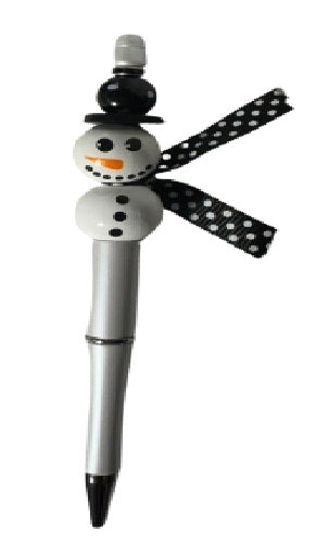Christmas Snowman Themed Ballpoint Pen