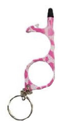 No Touch Styles Keychain Animal Print