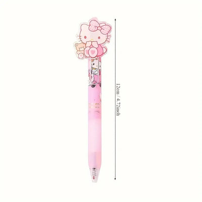 Ink Pen Cartoon Character Gel Pens Sanrio Series Acrylic Press Pens