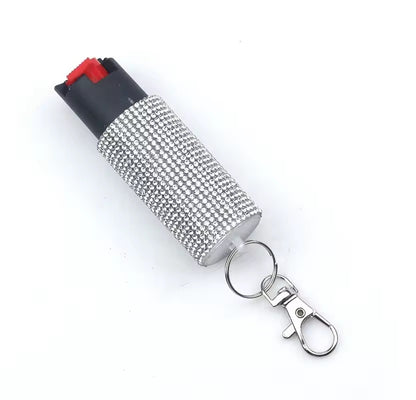 Pepper Spray Keychain Bling
