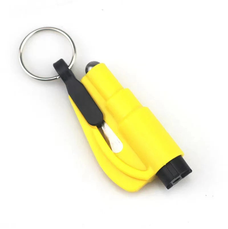 Emergency Car Escape Tool 2-in-1 Seatbelt Cutter & Window Backer