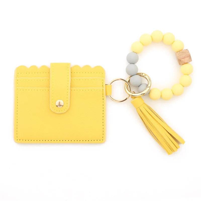 Wallet Card Holder Keychain