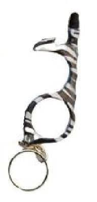 No Touch Styles Keychain Animal Print